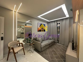 apartment em Avenida Conselheiro Nébias, Encruzilhada - Santos - SP