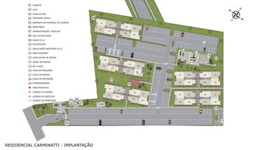 apartment em Rua Doutor Francisco Soares, Novo Mundo - Curitiba - PR