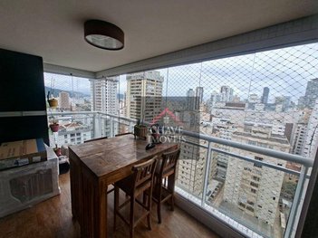 apartment em Rua Frederico Ozanam, José Menino - Santos - SP