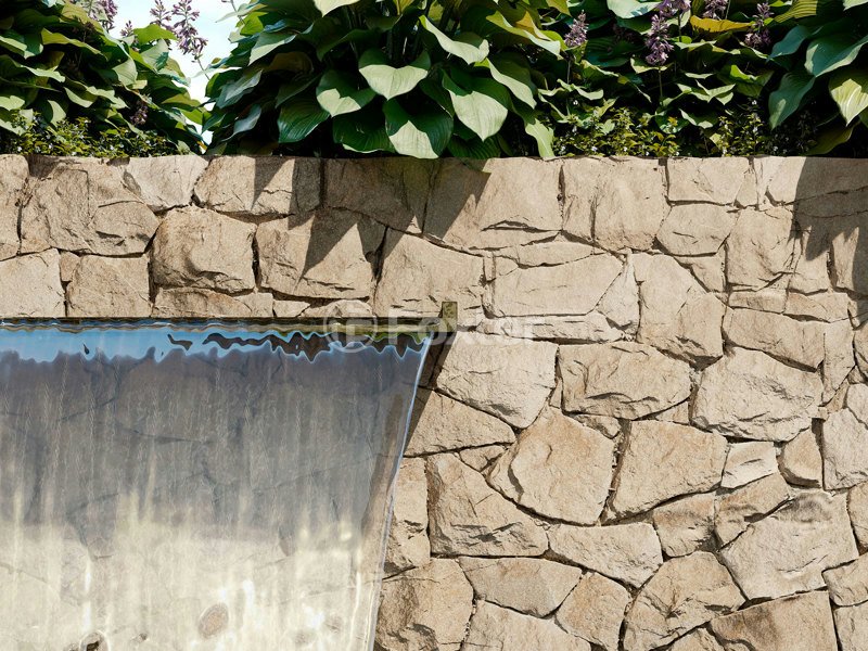 cascata-em-parede-de-pedra