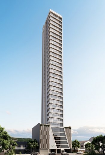 apartment em Rua 279, Meia Praia - Itapema - SC