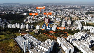 land_lot em Alameda das Perdizes, Cabral - Contagem - MG