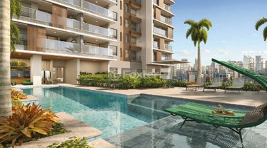 apartment em Avenida Cotovia, Indianópolis - São Paulo - SP