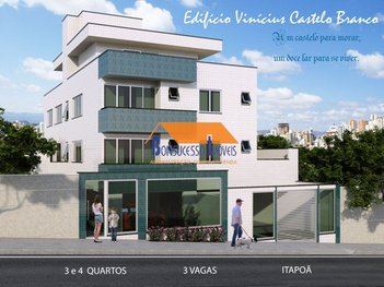 apartment em Helen Keller, Itapoã - Belo Horizonte - MG