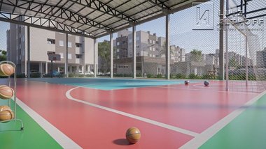 apartment em Rua João Bernadino da Rosa, Pedra Branca - Palhoça - SC