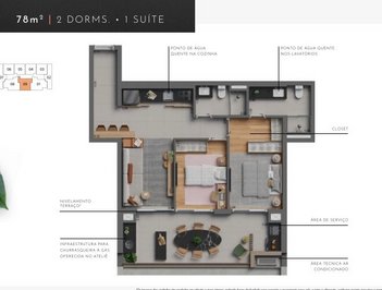 apartment em Avenida Pompéia, Vila Pompéia - São Paulo - SP