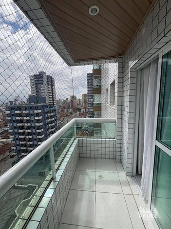 apartment em Rua Líbero Badaró, Ocian - Praia Grande - SP