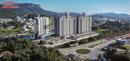 apartment em Rua Vereador Jacob Knabben da Silva, Pedra Branca - Palhoça - SC