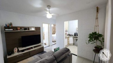 apartment em Rua Vereador Angelino de Bortoli, Belas Artes - Itanhaém - SP