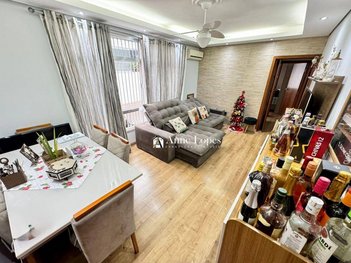 apartment em Rua Visconde de Cayru, Campo Grande - Santos - SP