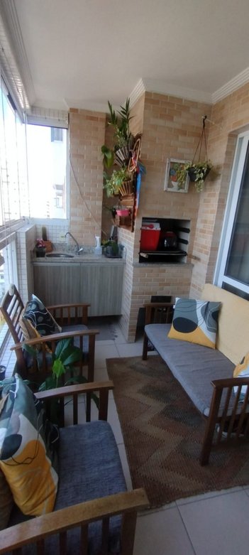 apartment em Rua Gonçalo Monteiro, Centro - São Vicente - SP