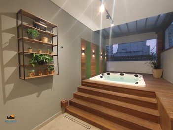 apartment em Avenida Doutor Bernardino de Campos, Campo Grande - Santos - SP