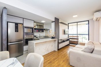 apartment em Rua Deputado Joaquim José Pedrosa, Cabral - Curitiba - PR