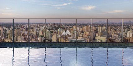 apartment em Rua Emiliano Perneta, Centro - Curitiba - PR