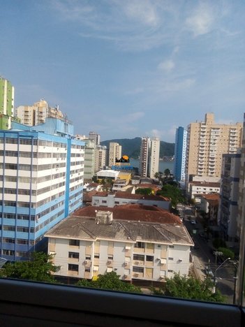apartment em Avenida Marechal Deodoro, Vila Valença - São Vicente - SP
