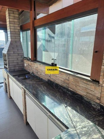 apartment em Rua Horácio Hunti, Vila Humaitá - Santo André - SP