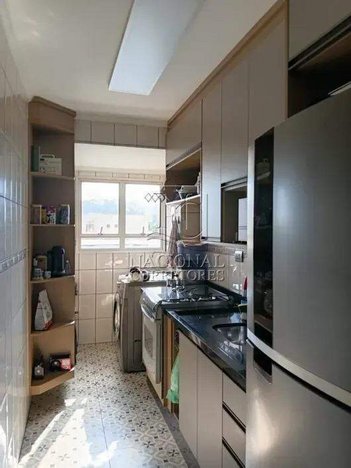 apartment em Avenida Carlos Gomes, Vila Palmares - Santo André - SP