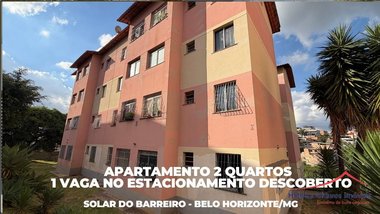 apartment em Avenida Warley Aparecido Martins, Solar do Barreiro (Barreiro) - Belo Horizonte - MG