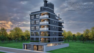 apartment em Rua Papa João Paulo I, Centro - Palhoça - SC