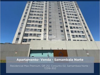 apartment em QR 212 Conjunto 2, Samambaia Norte (Samambaia) - Brasília - DF