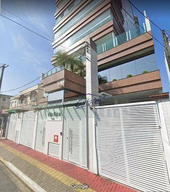 apartment em Avenida Nossa Senhora de Fátima, Caiçara - Praia Grande - SP