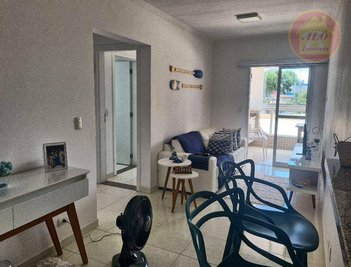 apartment em Avenida Presidente Kennedy, Guilhermina - Praia Grande - SP