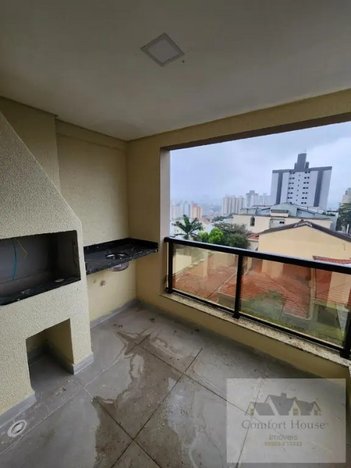 apartment em Rua Atibaia, Vila Valparaíso - Santo André - SP