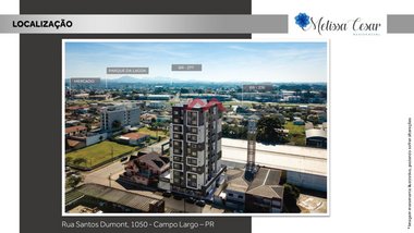 apartment em Rua Santos Dumont, Bom Jesus - Campo Largo - PR