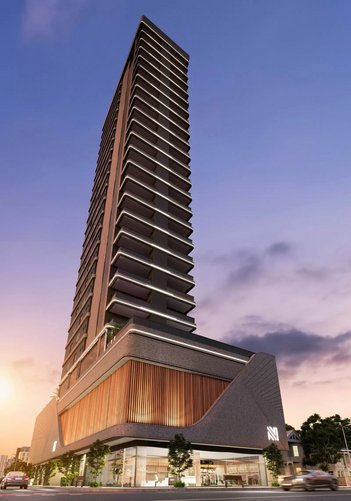 apartment em Rua 260A, Meia Praia - Itapema - SC