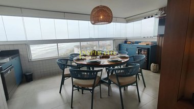 apartment em Rua Capitão Fritz Rogner, Caiçara - Praia Grande - SP