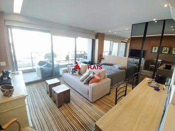 apartment em Rua Michigan, Cidade Monções - São Paulo - SP