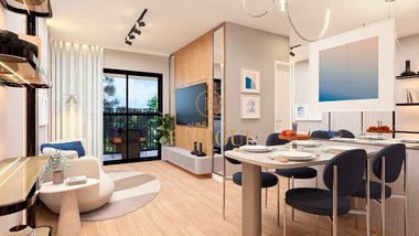 apartment em Rua Major Theolindo Ferreira Ribas, Hauer - Curitiba - PR