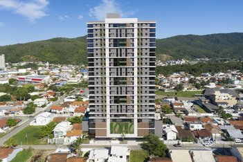 apartment em Rua Luís Walendowsky, Primeiro de Maio - Brusque - SC