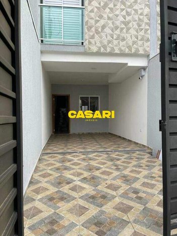 house em Rua Vitoriana, Vila Eldízia - Santo André - SP
