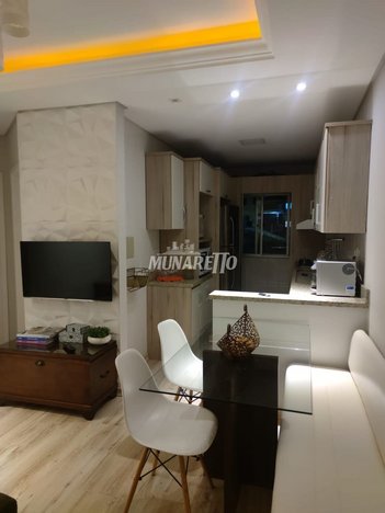 apartment em Rua Vittorio Emanuele, Guilherme Reich - Concórdia - SC
