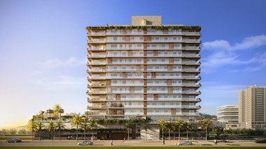 apartment em Avenida Carlos Drumond de Andrade, Praia Brava de Itajaí - Itajaí - SC