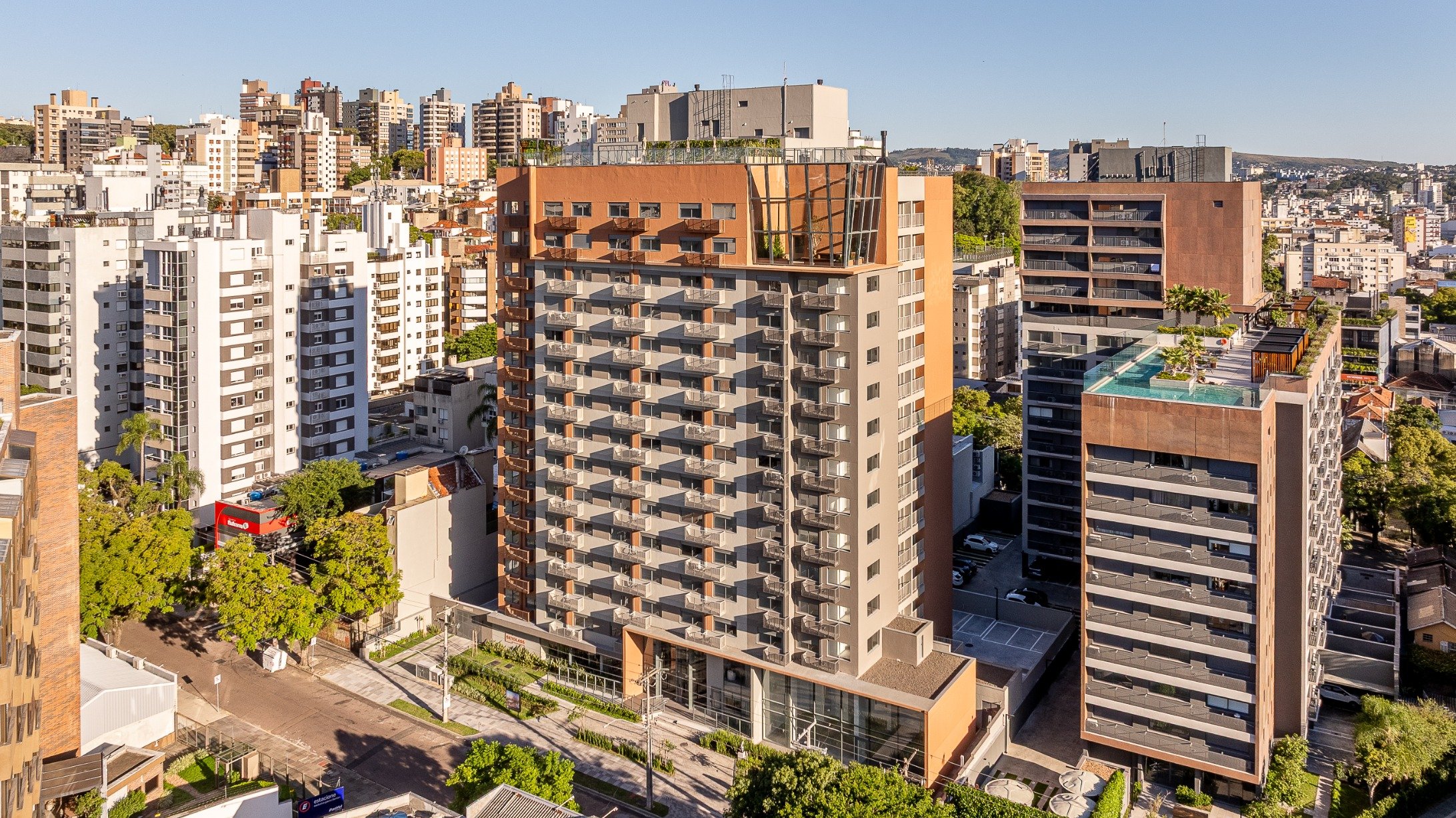 Fachada do Skyglass Parque Moinhos - Pronto para morar - Colnaghi Imóveis