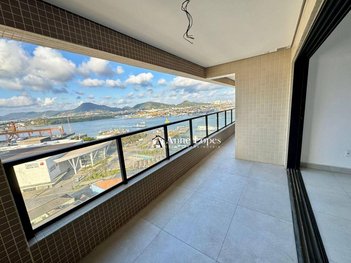 apartment em Rua Almirante Moraes Rego, Ponta da Praia - Santos - SP