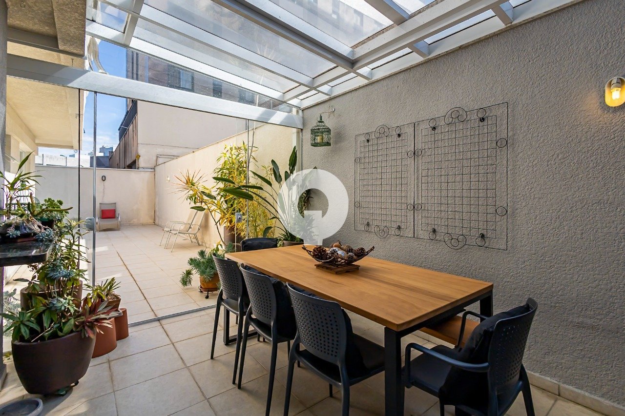 3apartamento garden ahú quartos suite sala de estar sala de jantar churrsqueira terraço vaga mezanin