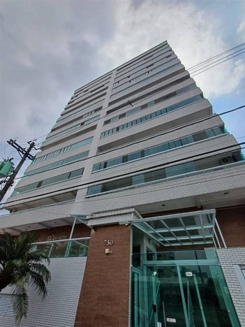 apartment em Praça Padre José de Anchieta, Guilhermina - Praia Grande - SP