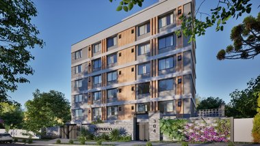 apartment em Rua Palmeiras, Água Verde - Curitiba - PR