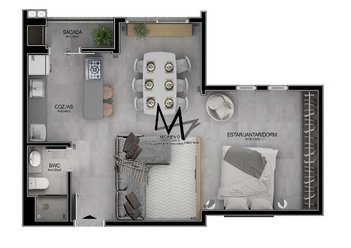 apartment em Francisco Magno Vieira, Campeche - Florianópolis - SC
