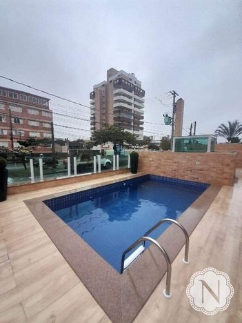 apartment em Avenida Condessa de Vimieiros, Centro - Itanhaém - SP