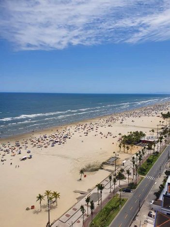apartment em Rua Doutor Roberto Shoji, Boqueirão - Praia Grande - SP