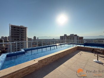 apartment em Rua Doutor Ciro Carneiro, Guilhermina - Praia Grande - SP
