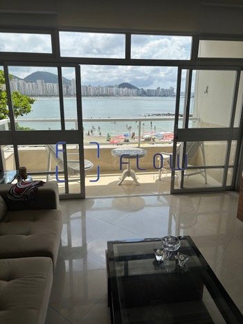 apartment em Avenida General Monteiro de Barros, Vila Luis Antônio - Guarujá - SP