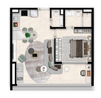 apartment em Rua Doutor Diogo de Faria, Vila Clementino - São Paulo - SP
