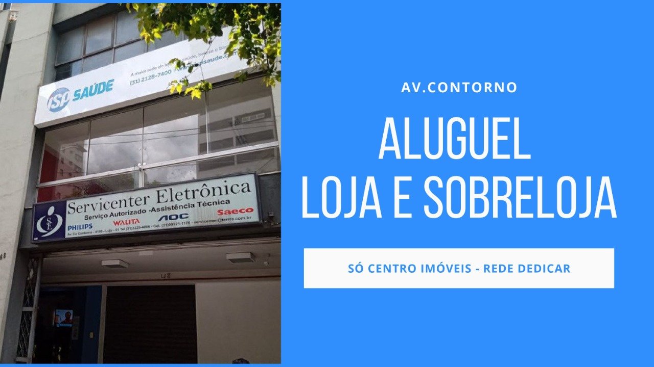 Loja e sobreloja - Av. Contorno