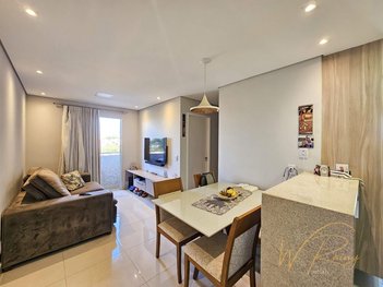 apartment em Avenida Professor Alberto Vollet Sachs, Nova América - Piracicaba - SP