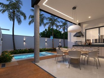 house em Avenida Oscar Niemeyer, Loteamento Terras de Florença - Ribeirão Preto - SP